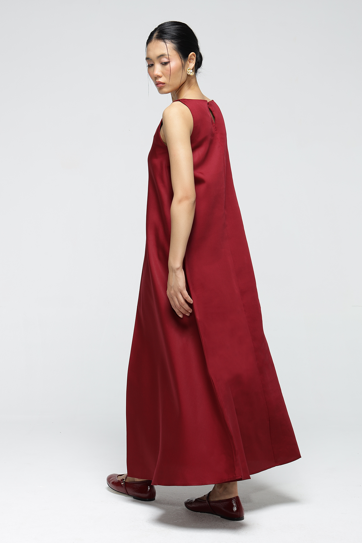 Noah Pocket Dress : Merlot