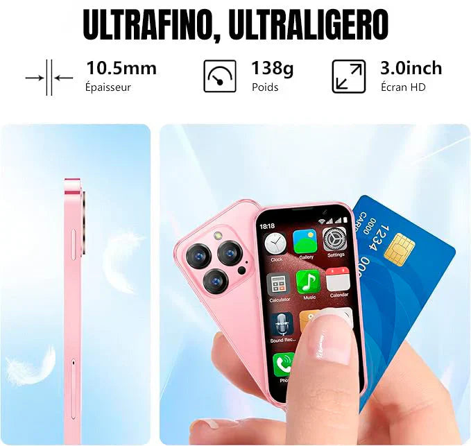 Pocket Mini Smart Phone 5G (World's Smallest Phone)(1 Year Manufacture Warranty)