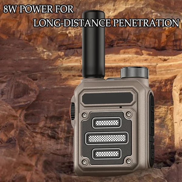 Waterproof & Shock Resistant Walkie-Talkies. (Satellite & Wifi Based)- 5000 Km Range