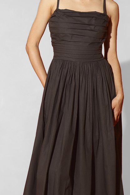 Emely Pocket Dress : Cocoa