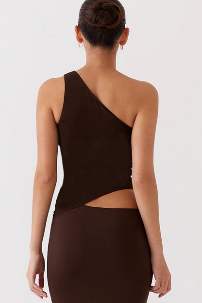 Ivy Two Piece Set : Brown