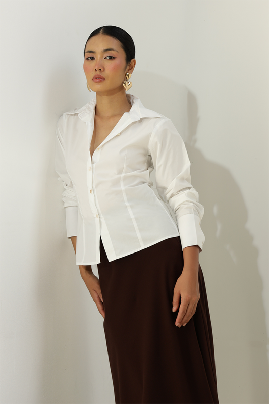 Alfie Shirt : Cloud White