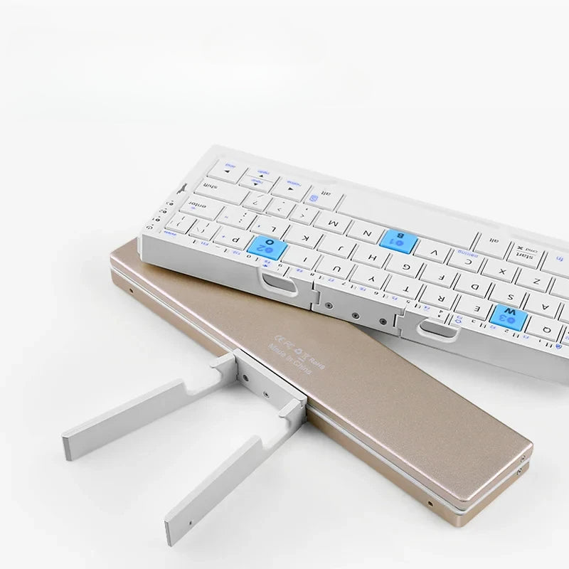 Bluetooth Foldable Keyboard for Phones and Tablets, Pc.(2 Year Manufacture Warranty)